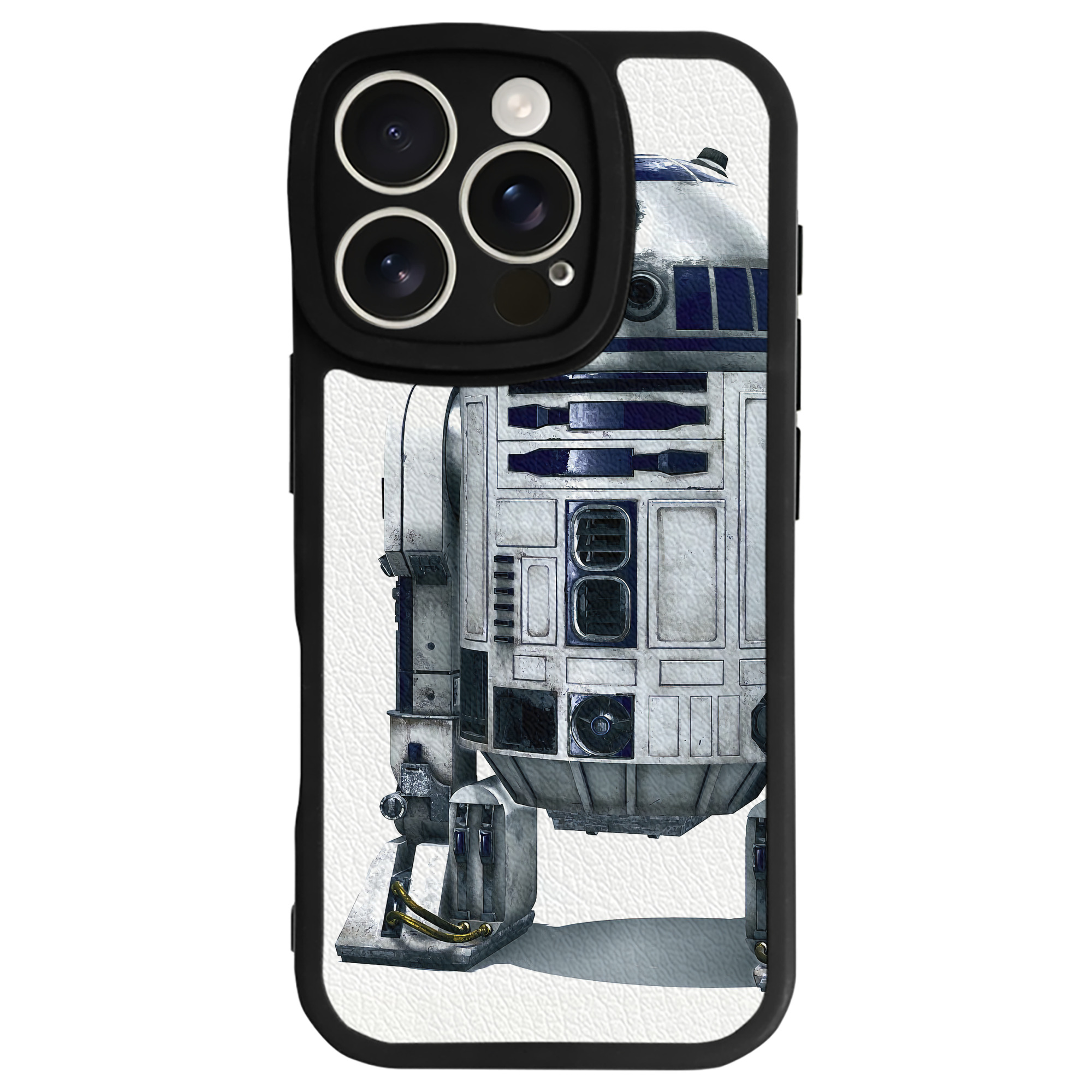 （画像用） スター・ウォーズ Star Wars 【iPhone 16シリーズ対応】シリコンスマホケース（レザー調） 材質：シリコン